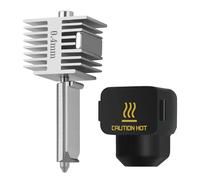 Upgrade A1/A1 Mini Quick-Swap Hotend 0.4mm Buse en Acier Trempé Structure Intégrée Fast Speed&High Temp avec Couvercle en Silicone Compatible with Bambu Lab A1/A1 Mini Imprimantes 3D