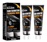 Upgrade Car Scratch Remover for Vehicles - Advanced Scratch Repair Wax for Minor Flaws, Swirls & Scuffs, Easy-to-Use Scratch Removal Kit (2PC)