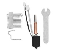 Upgrade Hotend Kit for 3, Ceramic Heater Hotend with 0.4mm Hardened Steel Nozzle and Aluminum Heatsink, Assembled Replacement Hot End Kit Compatible with 3 Combo 3D Pri