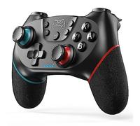UPGRADE Manette pour Switch, Manettes sans Fil pour Switch/Switch 2/Switch Lite/Switch OLED, Manette pour Switch Pro avec ONE KEY WAKE UP/CAPTURE D'ÉCRAN/Turbo Adjustable/Vibration Réglable/ 6 Axes