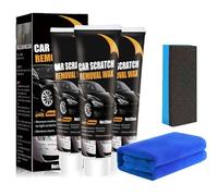 Upgrade Scratch Remover for Vehicles,Car Scratch Repair Paste,Cars Paint Scratch Repair Kit With Wipe & Sponge (3pcs)