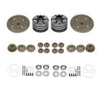 Upgrade Voiture Rc pour Tamiya XV02 XM01 22049 39T Engrenage Différentiel Métal Poudré Boîtier Diff Aluminium Modèle Accessoire Pièces À Assembler
