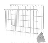 Upgrade W10179152 WPW10179152 Pièces de rechange pour grille de four Whirlpool - Double convection - Étagère plate pour cuisinière à gaz électrique - 62,7 x 40,9 cm