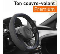 Upgrade4cars Couvre Volant Voiture Bleu 37-39 cm Universel