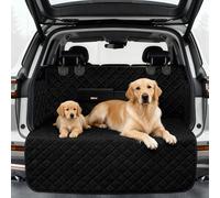 upgrade4cars Premium Protection Coffre Chien avec Protection Seuil de Chargement Imperméable & Antidérapante | Couverture Chien Coffre Voiture Matelassée