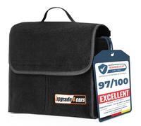 upgrade4cars Sac de Coffre Voiture en Feutre | Boite Rangement pour Outils & Entretien | Accessoire Utile Gadget