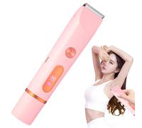 Upgraded 2-in-1 Electric Shaver for Women Legs Armpits - USB Rechargeable Waterproof Hair Remover, Painless Cordless Trimmer with Dual Heads for Sensitive Skin Wet/Dry Use (Pink)