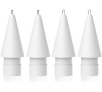 Upgraded 4 Pack Pencil Tips For Apple Pencil,No Wear Out Fine Point Precise Control Pencil Replacement Nibs,Compatible With Apple Pencil 1St Gen And 2Nd Gen/Ipad Pro Pencil,White[H670]