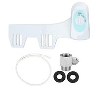 Upgraded Bidet Toilet Attachment | Automatic Sanitized Nozzle with Adjustable Water Pressure/Temperature | Gentle Spray for Men/Women/Young Users | Easy Installation, Water (1/2)