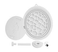 Upgraded Face Ice Bath Bowl | Silicone, 22.5x24cm | Foldable Cold Basin With Breathing Tube & Nose Clip | Built-in Ice Grid For Skin Tightening & Pores (Portable)
