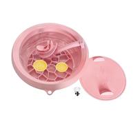 Upgraded Face Ice Bath Bowl | Silicone, 22.5x24cm | Foldable Cold Basin With Breathing Tube & Nose Clip | Built-in Ice Grid For Skin Tightening & Pores (Portable)