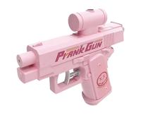Upgraded Prank Water Gun, Prank Two-Way Water Gun, Prank Squirt Gun Can Spray from Front and Back, Creative Pranks Battle Toy Waters Guns Fight (Pink)