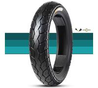 Upgraded Tyre 90/80-12 Street Tire for Scooter 50J, 90 80 12 Tubeless Tires with 4 Patters Tread Available, Anti-Skid Wear-Resistant 90/80/12 Tires, Noir (Multi Purpose Tread 1)