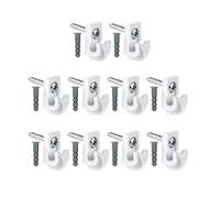 Upgrades Lot de 10 crochets de plafond robustes pour plantes économisant de l'espace pour la maison, le jardin et une utilisation longue durée de vie