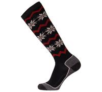 UphillSport - Kota Alpine Ski 4-Layer Fit M4 Merino - Chaussettes de ski - EU 35-38 - black / grey