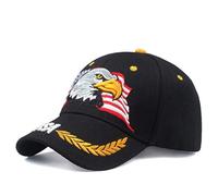 Uphily Chapeaux Drapeau américain, 5.1 Black, Taille M