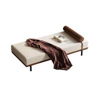Upholstered Bed Bench Modern Accent Seat for Bedroom, Living Room, Entryway - Sturdy Solid Wood Legs, Breathable Fabric(A,200x60x42cm)