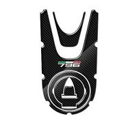 UPIKIT Autocollant de Bouchon de gaz Coussin de réservoir de Carburant Aspect Carbone Moto réservoir d'huile décalcomanie étui de Protection pour Ducati Monster 796 2008-2014