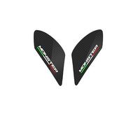 UPIKIT Autocollants de Protection de réservoir de Carburant de Moto Autocollant de Protection de réservoir décoration de Couverture de réservoir pour Ducati Monster 797 821 1200 Evo (Couleur : 2)