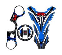 UPIKIT Autocollants de réservoir de Moto Autocollants de Protection de Course Accessoires étanches pour Suzuki GSXR GSX-R 600 750 1000 K11 K8 K7 (Couleur : 1)
