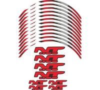 UPIKIT Autocollants Réfléchissants pour Jante De Moto H&Onda NT1100 NT 1100 2022 2023 - Bande Adhésive (Couleur 3)