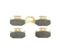 UPIKIT Ensemble De Plaquettes De Frein Avant Et Arrière pour Moto pour Can Am BRP Outlander 400 500 650 800 Max XT 2007-2014 Renegade 500 800 2007-2011 ATV Plaquettes de Frein de Roue(Devant)