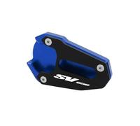 UPIKIT Support Debout Extension De Béquille Latérale pour Moto pour Suzuki SV650 SV650X Gladius SFV 650 SV 650 SV 650X(Bleu,X1)