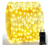 Uping Guirlande Lumineuse Sapin de Noël 200LED 20M Guirlande Lumineuse Extérieure Intérieur Guirlande Led Exterieur Decoration Noël Guirlande Electrique Sapin (Blanche Chaude)