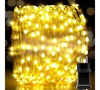 Uping Guirlande Lumineuse Sapin de Noël 300LED 30M Guirlande Lumineuse Extérieure Intérieur Guirlande Led Exterieur Decoration Noël Guirlande Electrique Sapin (Blanche Chaude)