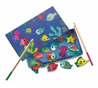 Uping Jeux Montessori Jouet en Bois Jeu de Pêche Magnetique Jeux Enfant 3 Ans et Plus Jouets Enfant Educatifs Cadeau Garçons Filles
