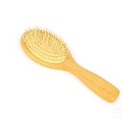 UPIT Brosse à cheveux ronde en bois