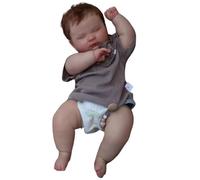 Upiulote Baby Doll 20 Pouces Sleeping Dolls réalistes Nouvelles BÉBÉES BÉBÉS avec Les Cheveux ET Voitures Simulation Babies Faire Semblant de Jeu de Jouets pour Filles garçons