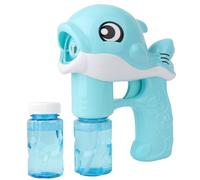 Upiulote Machine à Baleine Bulle Machine Baleine Whale Bulle avec 2 Solutions Cute de Requin Mignon pour Enfants Toy Summer Pas de Batterie Bleu