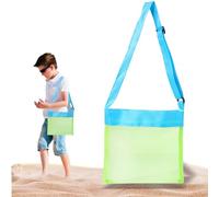 Upiulote Sac de Coquillage Mesh Bage Sac de Plage Rapide Sequille sel Coquille avec bracele