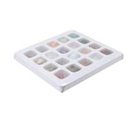 UPKOCH 1 Boîte Échantillons pour Garçon Fille Kit Aide à Apprentissage Géologie Activité Éducative Amusante pour Anniversaire et Jeux Extérieur