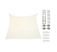 UPKOCH 1 Ensemble Bâche de Protection Solaire Étanche pour Jardin Filet UV Accessoires pour Terrasse Courtyard