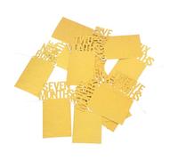 UPKOCH 1 Ensemble Bannière de photo d'anniversaire première bébé garçon Fille enfants brodé image bannière de décorations d'anniversaire décorations de fête d'anniversaire Papier Doré