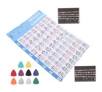 UPKOCH 1 Ensemble De Notes De Solfège Pour Ukulélé Notes De Manche Autocollants Feutres Outils D'Apprentissage Pour Enfants Et Adultes