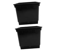 UPKOCH 1 Ensemble De Seaux Hydroponiques Hollandais Pots D'Intérieur pour Petits Légumes Jardinage Lit De Tomates Plantes Aquatiques Nutritive Baril De Plantation sans
