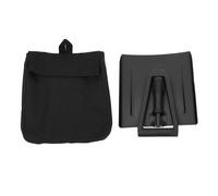 UPKOCH 1 Ensemble Pelle à Neige Pliante Portable avec Tête Large Outil de Déneigement Rétractable pour Hiver et Camping pour Toutes