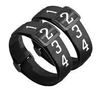UPKOCH 1 Jeu Indicateur De Descente De Football Lot de Brassards Numérotés pour Arbitres Accessoires Indispensables pour Matchs De Football Confortables Durables 2 Pièces