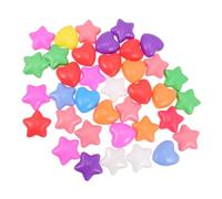 UPKOCH 1 Jeu Love Ball Planet À Cinq Points Fosses À Balle Forme Piscine Balles De Pit En Balle Façonne Les Coeurs Étoiles Cœur Ballons De Plage Gonflables Faire La Fête Ou 60 Pièces