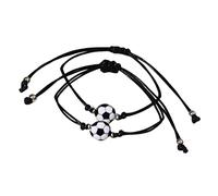 UPKOCH 1 paire Bracelet de Football Chic pour Couples Bracelets Décoratifs Unisexes Confortables et Accessoire de Mode pour Hommes et Femmes