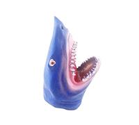 UPKOCH 1 pièce à Main Simulée Requin Plastique Interactif pour Garçon Fille Rôle de Conte Cartoon Accessoire de Jeu Parent Garçon Fille de Bleu