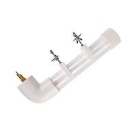 UPKOCH 1 Pièce Fontaine à Perroquet Distributeur d'eau d'oiseaux volaille Petit perroquets Boire Buveur Abreuvoir Automatique Perroquet l'eau des Oiseaux Bird Waterer pour la Cage Blanche