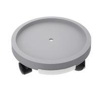 UPKOCH 1 Pièce Plateau de Pot à Fleurs Amovible Plateau de jardinière pour Casserole Plante extérieure détient Plateau de Plantes en Pot Plateau de Pot de Fleurs Mobile Plastique Gris