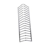 UPKOCH 1 Pièce Rack De Barbecue Portable Étagère Petit Grillades Grillage Brochette De Plein Air Charbon Grille Barbecue Support De Barbecue De Pique- Acier Inoxydable