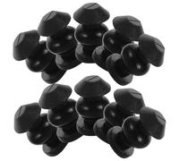 UPKOCH 10 Boules D'amortisseur Antivibration en Caoutchouc Noir pour Drone Gimbal, Forme Sphérique, Installation Facile Vol Stable Meilleure Expérience de Pilotage