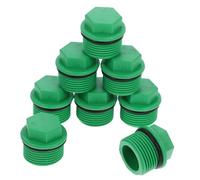 UPKOCH 10 pièces Bouchons de Tuyau Darrosage Plastique Obturateurs Remplaçables pour Raccordement Extérieur de Jardin Accessoires Pratiques pour Irrigation Goutte à Goutte