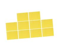 UPKOCH 10 pièces Cire Abeille pour Cadres Ruche Dadant Bases de Nid Abeille Profondes Accessoires Apiculture Pratiques et Durables